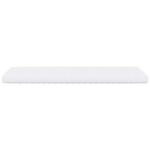 Materasso in Schiuma Bianco 80x200 cm 7 Zone Durezza 20 ILD - Foto 9