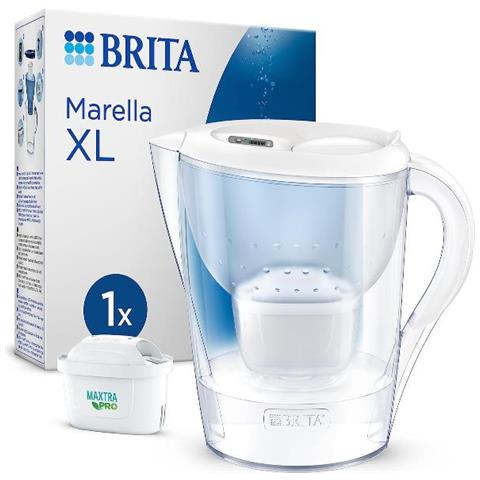 Caraffa filtrante Brita Marella XL Capacita 3,5 L Colore Blu - Foto 1