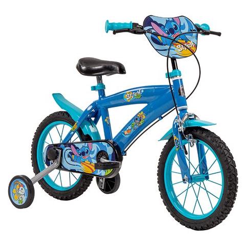 Bicicletta 120145125 Disney Stitch Con Rotelle E Ruote Piene - Foto 1