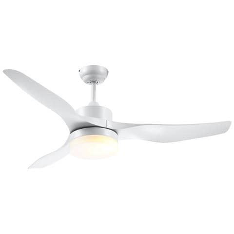 Ventilatore Da Soffitto Con Luce Led A 3 Modalità Con Telecomando, 6 Velocità, ?132x40cm - Foto 1