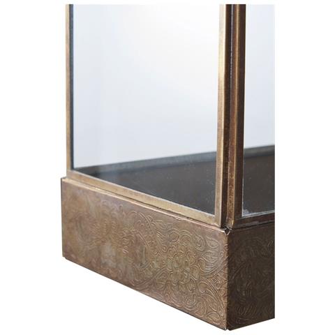 Lanterna Manali - Ottone - Vetro - 15x25x36,5 Cm - Foto 4