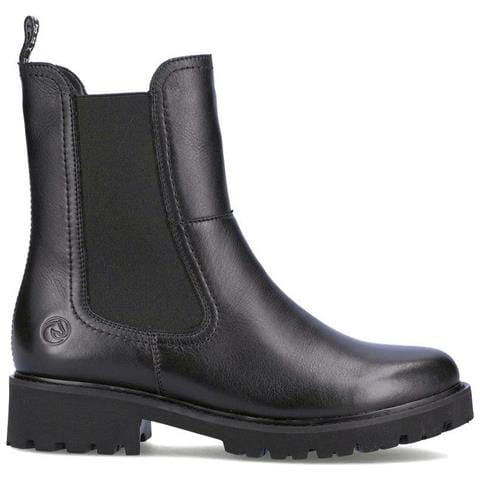 Black Casual Closed Booties Stivaletti Pelle Scarpe Donna Nero Eu 36, D8694-00 - Foto 1