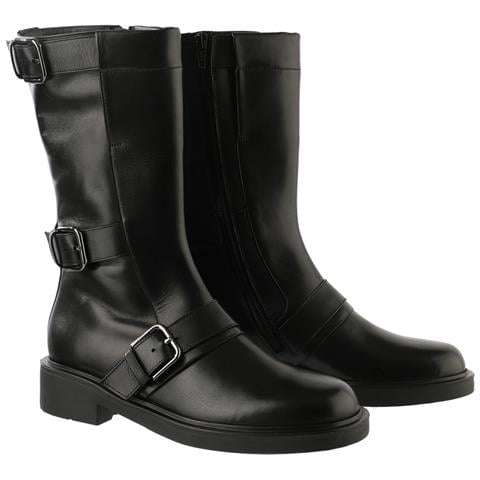 Billie Booties Stivaletti Pelle Scarpe Donna Nero Eu 38, 8-101923 0100 - Foto 1