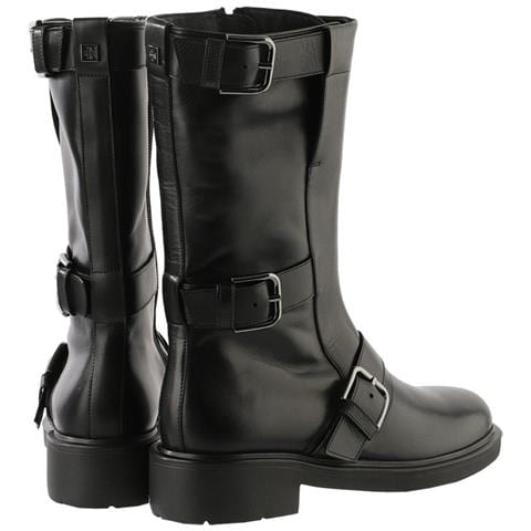 Billie Booties Stivaletti Pelle Scarpe Donna Nero Eu 38, 8-101923 0100 - Foto 3