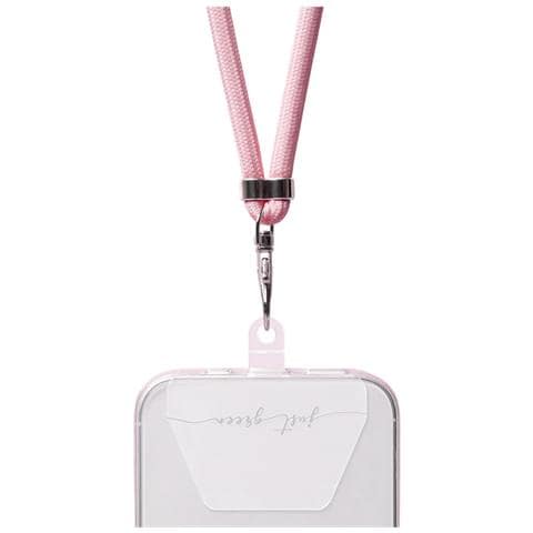 Tracolla Universale Rimovibile Per Telefono Con Sistema Di Montaggio A Conchiglia, Rosa - Foto 2