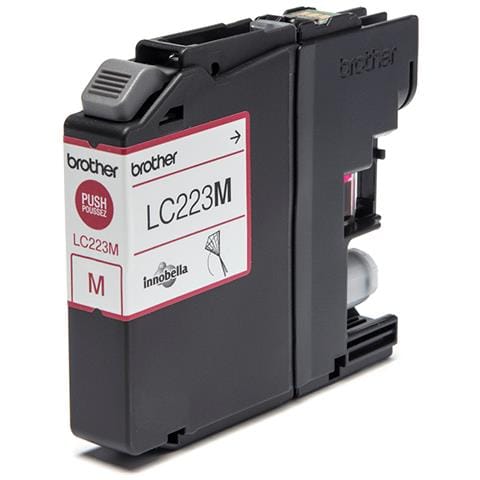 Cartuccia di Inchiostro BROTHER LC-223 Magenta Capacità 550 Pagine - Foto 2