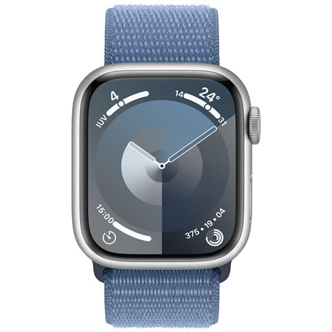 Watch Series 9 41 mm Digitale 352 x 430 Pixel Touch screen 4G Argento Wi-Fi GPS (satellitare) - Foto 5
