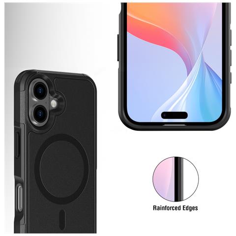 541179 custodia per cellulare 15,5 cm (6.1") Cover Nero - Foto 7