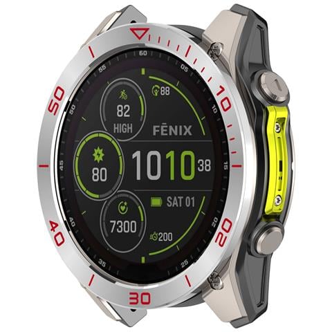 Garmin Tactix 8 47mm Bezel: Silver-red Time Zone Edition - Foto 2