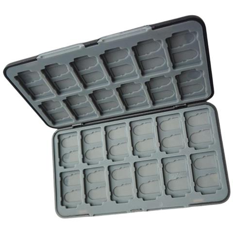 Custodia Magnetica Per Schede Di Gioco Per Switch Oled - 24 Cartucce Black - Foto 1
