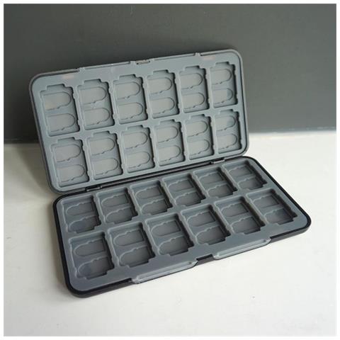 Custodia Magnetica Per Schede Di Gioco Per Switch Oled - 24 Cartucce Black - Foto 2