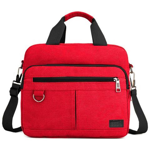8434847038957 borsa per laptop 34,3 cm (13.5") Valigetta ventiquattrore Nero, Rosso - Foto 1