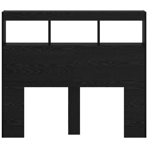 Testata in Rovere Nero Rovere Nero Legno ingegnerizzato 120 x 17 x 102 cm - Foto 2