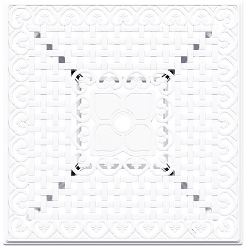 Set Bistro da Giardino 3 Pezzi in Alluminio Bianco - Foto 9