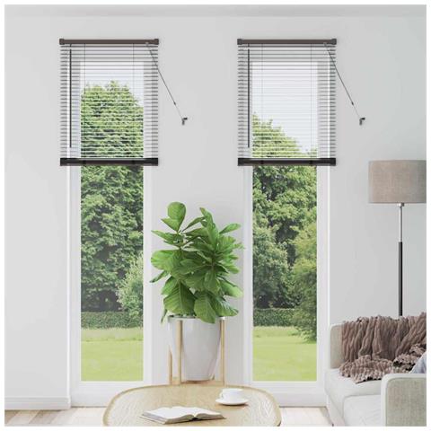 Tenda per Finestra con tende Nero Alluminio - Foto 2