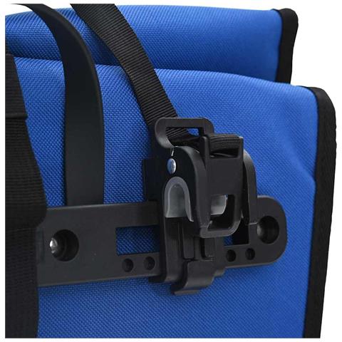 Borsa per biciclette Blu 34 x 16 x 59 cm Poliestere - Foto 9