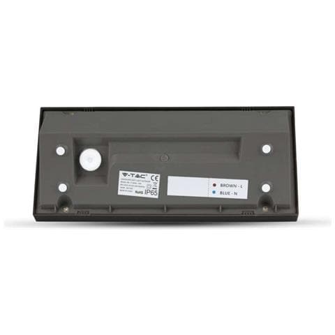 Lampada LED da Muro Angolare 12W Colore Nero 4000K IP65, colore Nero - Foto 2