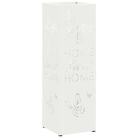 Supporto per Ombrellone Bianco 15.5 x 15.5 x 49 cm Metallo - Foto 1