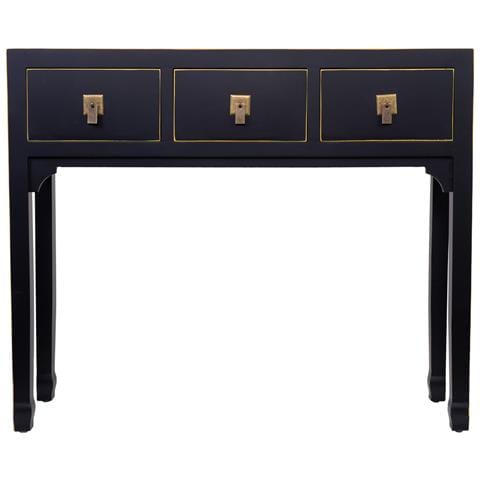 Mobile Da Ingresso In Legno Con 3 Cassetti 95x26x78 - Foto 2