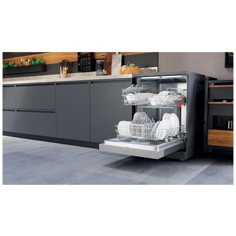 Ariston Lavastoviglie a libera installazione HA2FFD14BX - Foto 3