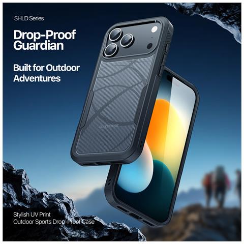 Cover per iPhone 17 Pro - TPU+PC - Foto 2