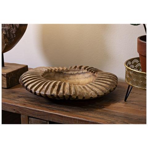 Vassoio Natura 20-marrone-legno-35x35x7 Cm - Foto 8