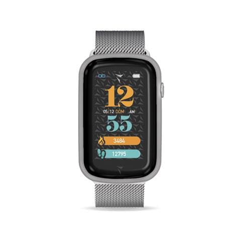 Steps 3,68 cm (1.45") 44 mm Digitale Touch screen Grigio - Foto 1