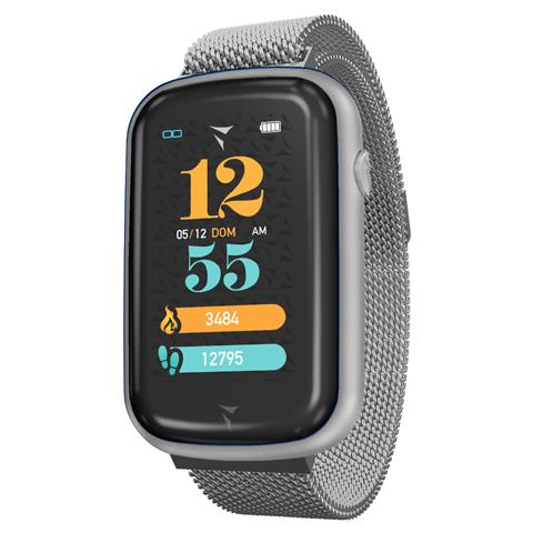 Steps 3,68 cm (1.45") 44 mm Digitale Touch screen Grigio - Foto 4
