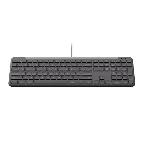 Signature Slim Wired K620 For Business tastiera Universale USB QWERTZ Tedesco Grafite - Foto 2