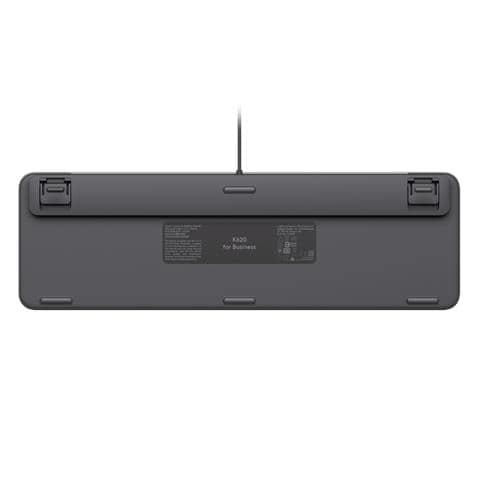 Signature Slim Wired K620 For Business tastiera Universale USB QWERTZ Tedesco Grafite - Foto 6