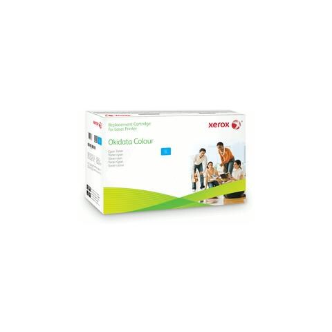 TONER COMPATIBILE - 006R03186  per 43872307 Ciano per Oki Mono 9004078 Capacità 2000 Pagine - Foto 2