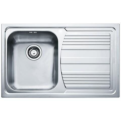 Lavello Logica Line Da Incasso LLL611 1 Vasca Gocciolatoio Destro Colore Dekor - Foto 4