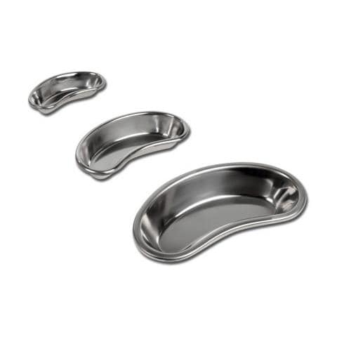 Bacinella Reniforme Inox - Bordo Alto - 162 X 77 X 31 Mm - Foto 2
