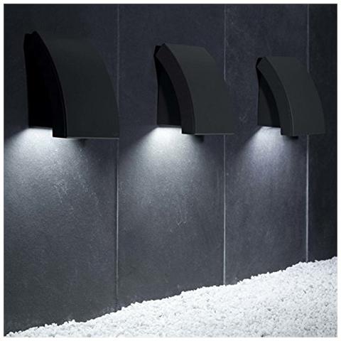 74400 - Proa Lampada Da Parete Per Esterni In Alluminio Grigio Scuro - Foto 1