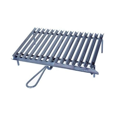 Graticola In Acciaio Inox Cm 50 X 35 Con Sistema Di Recupero Grassi - 20630 - Foto 2