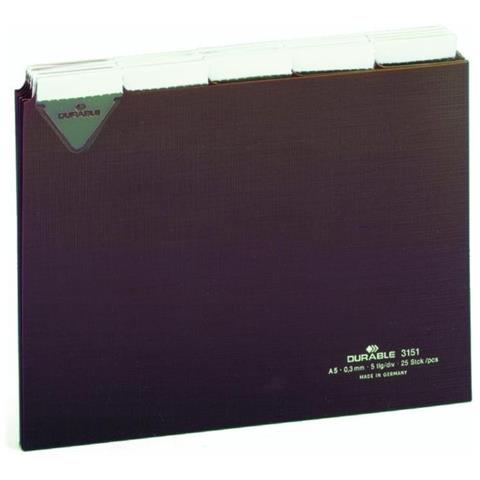 Divisori Plastica Alta Qualità  A5 Inserti Bianchi Prestampati Az Inclusi - Foto 1