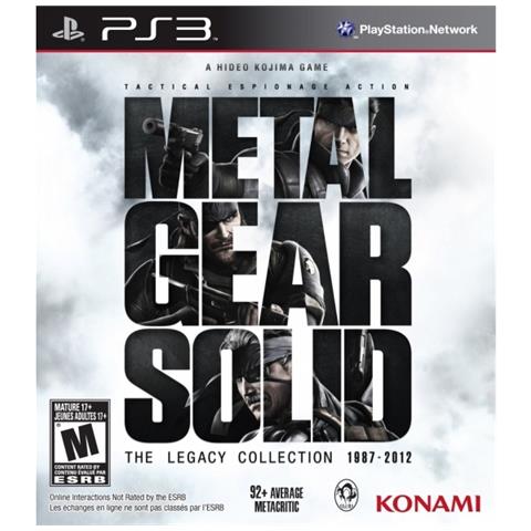 Metal Gear Solid The Legacy Collection Solus Game Ps3 (#) - Foto 1
