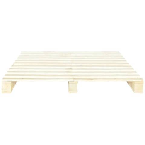 Giroletto In Pallet Di Legno Massello Di Pino 180x200 Cm - Foto 6