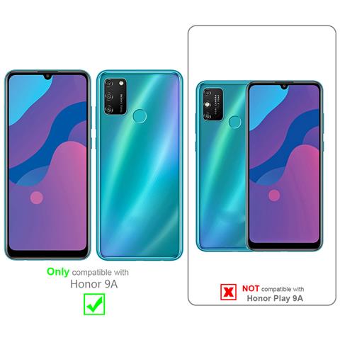 Custodia Compatibile Con Honor 9a In Liquid Nero - Coperchio Protettivo In Silicone Tpu Flessibile - Foto 11