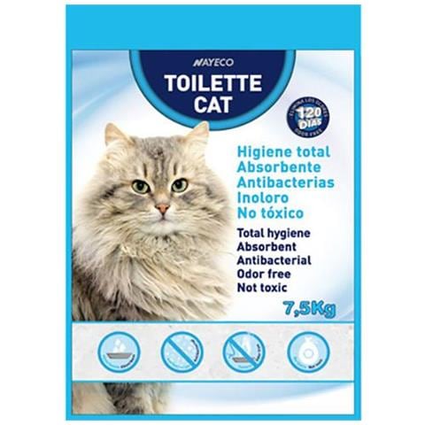 Sabbia Al Silice Toilette Cat 7.5 Kg - Foto 1