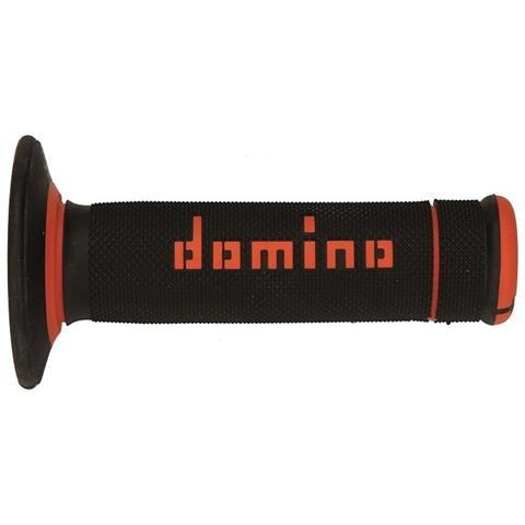 Coppia Manopole Bicolore Nero / Arancio Modello Extreme Per Moto Off Road Enduro / Cross In Materiale Bicomponente Lunghezza: 118 Mm Accessori: 97.5595.04-00 Codice Prodotto A19041c4540a7-0 - Foto 1