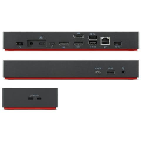 Replicatore di Porte e Docking Station per Notebook ThinkPad Universal Thunderbolt 4 Cablato USB 3.2 Colore Nero - Foto 2