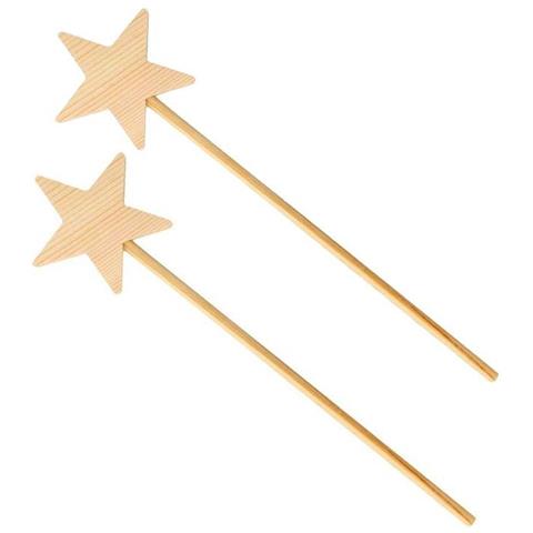 2 Bacchette Magiche Di Legno 23 Cm - Foto 1