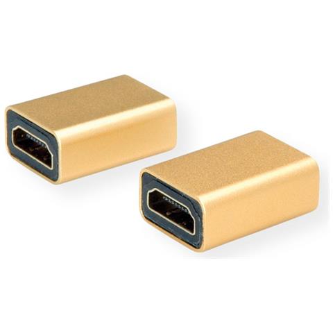 12.03.3153 adattatore per inversione del genere dei cavi HDMI Oro - Foto 1