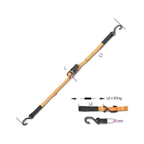 Cinghia A Trazione 2 Ganci + Cric 8188cg - Foto 1