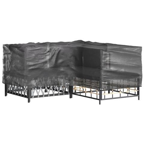 Coperture Mobili Da Giardino A L 2pz 12 Occhielli 185x185x70cm - Foto 10