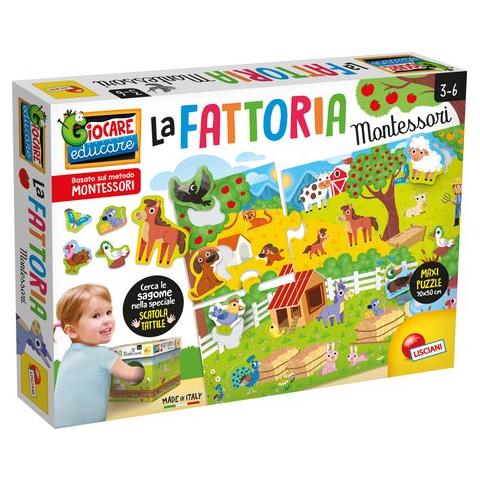 Prescolare Lisciani 95179 Montessori La Fattoria - Foto 1