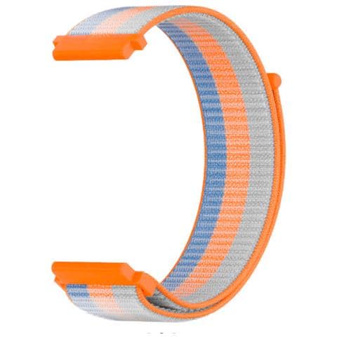 Orange Striped Fabric Strap Sf-csw+tro - Foto 1