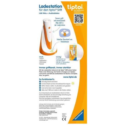 Tiptoi Ladestation Fr Stift Arancione, Bianco Interno - Foto 2