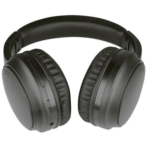 Cuffie Stereo Wireless Pieghevole Con Microfono Tonic Nero - Foto 2